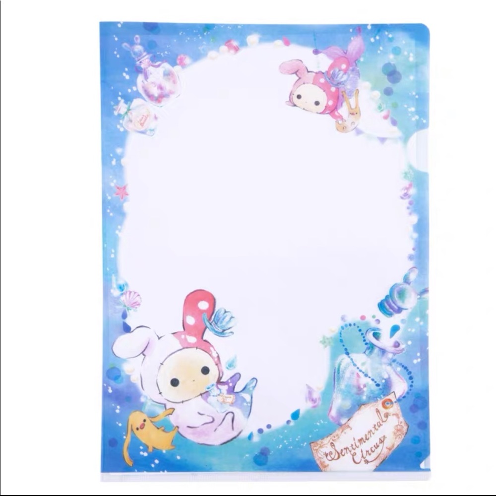 Sentimental Circus A4 file folder